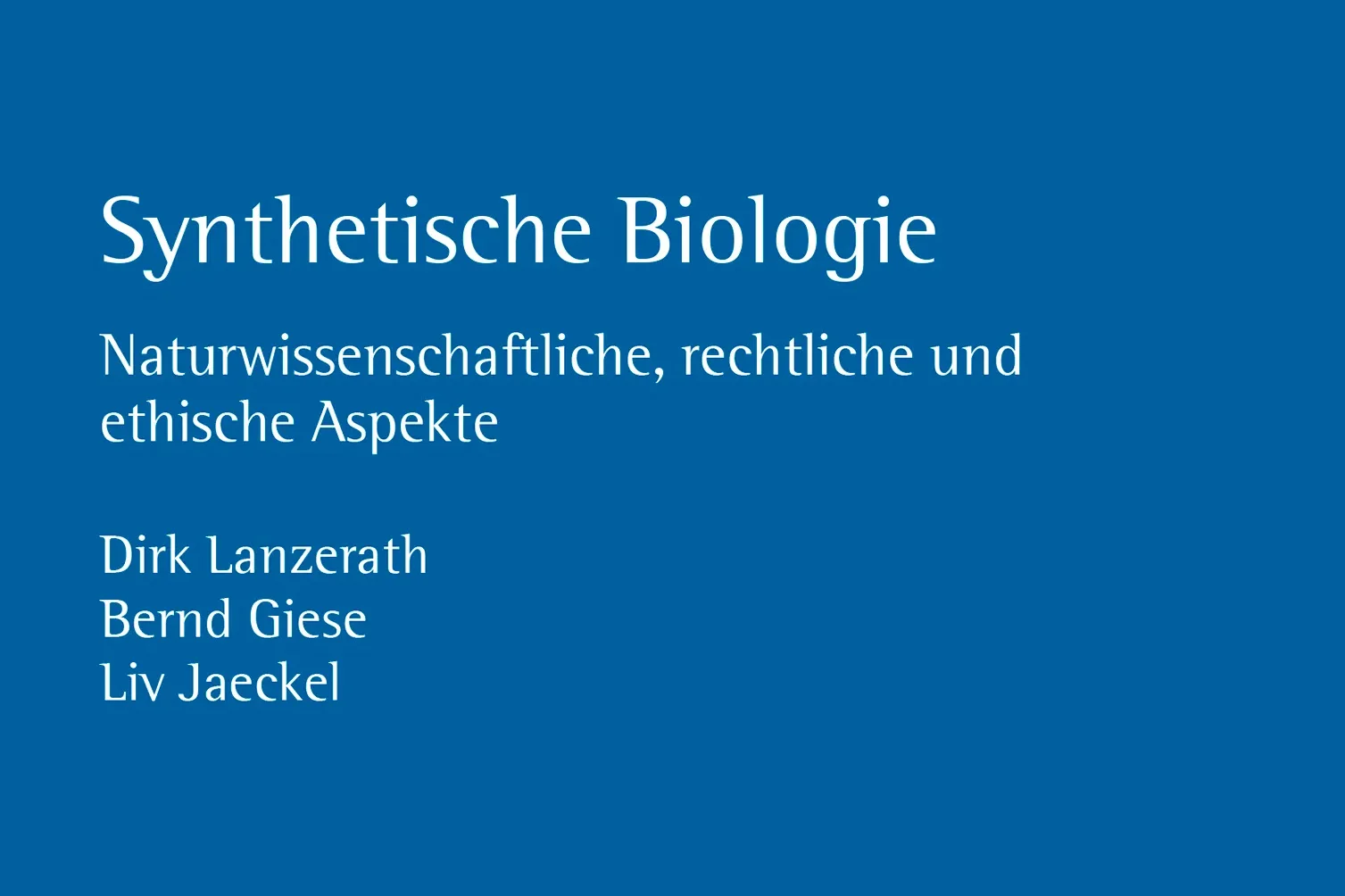 SB 20 - Synthetische Biologie - 3:2